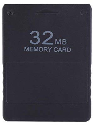 Socobeta Carte mémoire 8M-256M Haute Vitesse Compatible avec Les Accessoires de Jeux 2 PS2(32M)