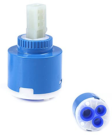 Type A 40MM Tap Cartridge Water Tap Cartridge Replacement Cartridge Practical Ceramic Cartridge Disc Faucet Replace Part Ceramic Cartridge