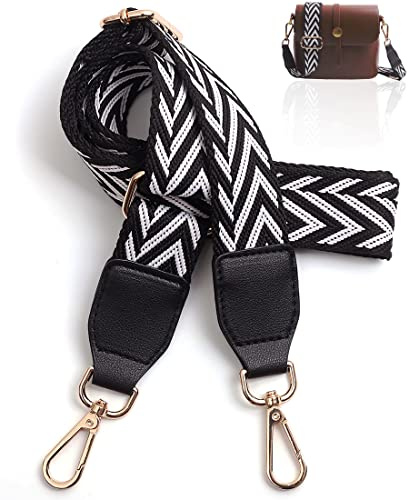 Verstellbarer Taschengurt Breite 3.8cm Bunter Schultergurt Tragegurt Längenverstellbarer 75-130cm für Damen Herren Mädchen DIY Zubehör für Tasche