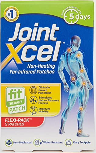 JointXcel Flexi-Pack - Non-Medicated Heat-Free Pain Relief Patches - Up to 5 Days Supply
