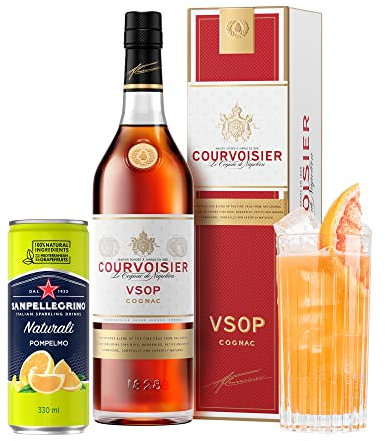 Courvoisier VSOP Cognac and San Pellegrino Grapefruit Gala Cocktail Bundle (makes x 14 cocktails)