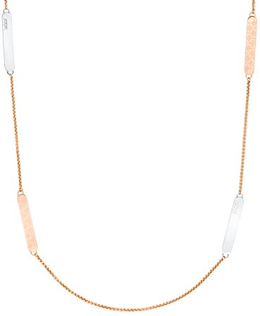 JOOP! Halskette Edelstahl Damen Halsschmuck, 80 cm, Bicolor, Kommt in Schmuck Geschenk Box, 2031016