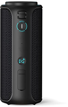 Raymate Bluetooth Lautsprecher, Kabellose Musikbox mit 30W Dual-Bass, IPX7 Wasserdicht, TWS-Funktion, 15 Std Akku – Tragbarer Lautsprecher für Outdoor und Zuhause