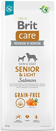 BRIT Care Grain Free Senior Light Salmon 12 kg