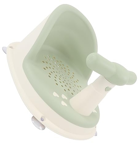 Sedia da Doccia Pieghevole, Seggiolino Bagno Sicuro in PP Anti-Scivolo con Manico Staccabile Morbido for Neonati e Bambini Piccoli in Casa Viaggio e Ospedale