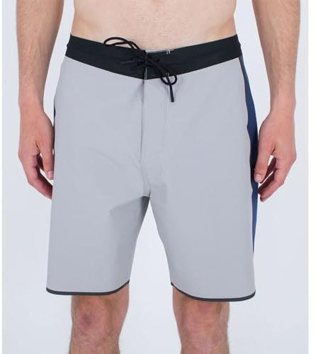 Hurley Boardshort herr - Phantom + Sidewinder säkring 45,72 cm, Lt Stone Grå, 164 SE