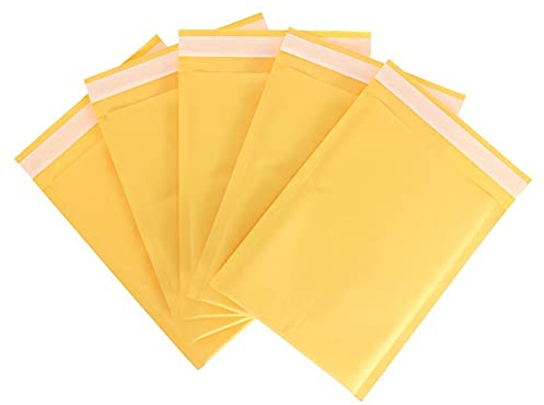 Versandtaschen Luftpolster 100 Teile/los Kraftpapier Luftpolsterumschläge Taschen Verschiedene Spezifikationen Versandtaschen Gepolsterter Versandumschlag Mit Luftpolstertasche PolsterumschläGe ( Colo