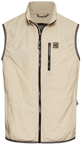 camel active Men's Vest, Beige, 62