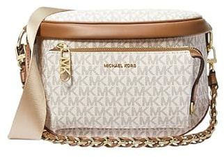 Michael Kors 30S4G04M0B-149 MD SLING PACK CHN MSGR Women VANILLA/ACRN Size One Size