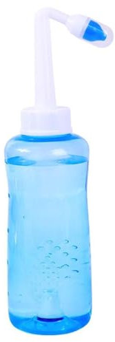Neti Pot - Kit per il risciacquo nasale da 500 ml, per il lavaggio del naso, sistema di irrigazione sinusale, per irrigazione nasale a pressione, per alleviare la congestione nasale degli adulti e le