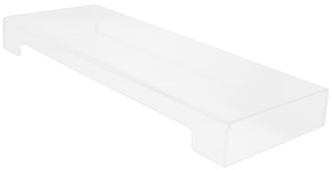 iplusmile Klarer Acryl Tastaturschutz Staubschutz Mittelgroß 475x175x48mm Desktop Tastaturabdeckung Für Computer