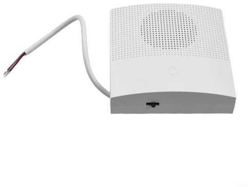 Besttoolifes Sistema electrónico de timbre de puerta de 12 V con 38 melodías seleccionables altavoz incorporado para el control de acceso de seguridad de la tienda de la oficina en casa
