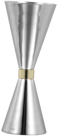 Luxshiny Doppio Misurino in Acciaio per Cocktail per Bar Ristoranti Uso Familiare Misurino da Bar
