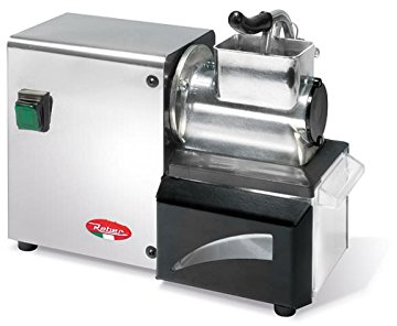 GBSHOP Grattugia Elettrica N.3 in Acciaio Inossidabile Grigio Argento