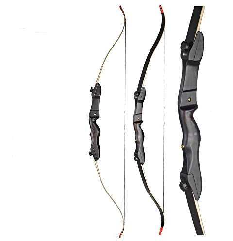 Set RAGIM Black LARP - 68 Zoll - 30 lbs - Recurvebogen
