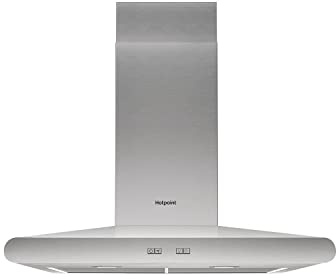 Hotpoint 70cm Chimney Cooker Hood - Stainless Steel