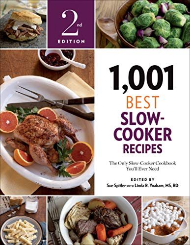 1,001 Best Slow-Cooker Recipes: The Only Slow-Cooker Cookbook You'll Ever Need (1,001 Best Recipes) (English Edition)