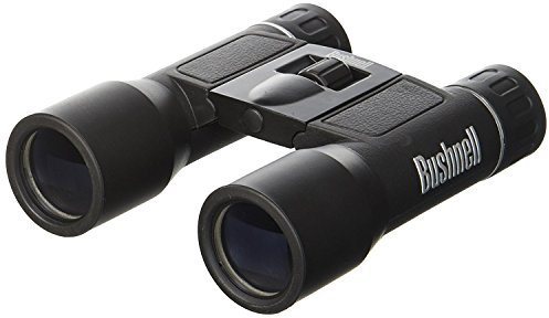 Bushnell Poweview All Purpose Compact Binocular 131225 Pouch and Strap Included Bak-7 Roof Prisms, 12 x 25 mm