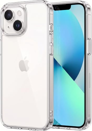 Oprimio Kristallklar Hülle für iPhone 13 Mini [Silikon Hülle] [%100 Durchsichtig] [Deutsche Material] [Ultra Dünn] Klar Handyhülle für Apple iPhone 13 Mini