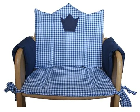 Wich Sitzkissen für Herlag Tipp Topp - Krone - blau für Treppenhochstuhl