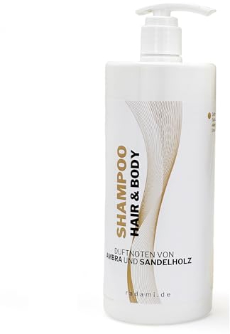 Shampoo Hair und Body Duschgel Duft Ambra/Sandelholz 1 L