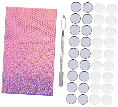 IWOWHERO Zubehörfach 1 Satz Make-up-Lidschatten-Box magnetische Tabletts leere magnetische Schminktafel DIY magnetische Schminktafel Magnetische Lidschattenplatte selber machen Magnetkraft
