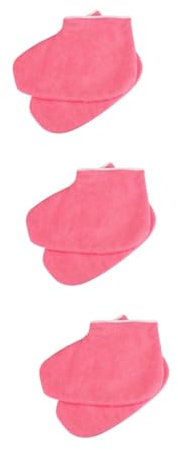 Healvian 3 Paar Wachs-fußabdeckungen Für Die Paraffintherapie Feuchtigkeitsspendende Socken Für Den Spa- Oder Heimgebrauch