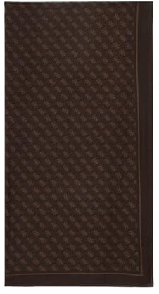 Sciarpa Guess Mito scarf dark brown/ ochre C25GU17 AM9406POL03 MARRONE