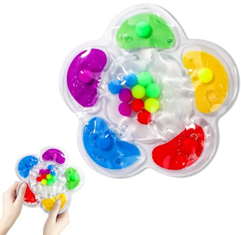 Sensorisches Spielzeug zum Farbsortieren, Sensorisches Spielzeug Beruhigendes Spielzeug Farbsortier-Squishy-Spielzeug Farbabstimmungsspielzeug für Kleinkinder und Kinder