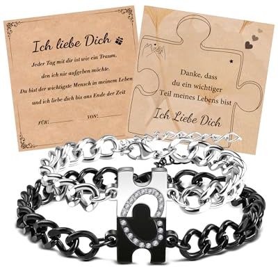 CheersLife Partner Geschenke für Beide Valentinstagsgeschenk für Meine Frau | Jahrestag Geschenk für Ihn Freundin, Pärchen Geschenk für Mann Freund zum Valentinstag Weihnachten Geburtstag Jahrestag