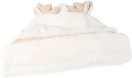 LIFKOME 1stück Entzückender Fawn Ohren Wintermütze Mit Schal Für Warmes Einteiliges Outfit Für Festliche Anlässe Und Geburtstagsfeiern