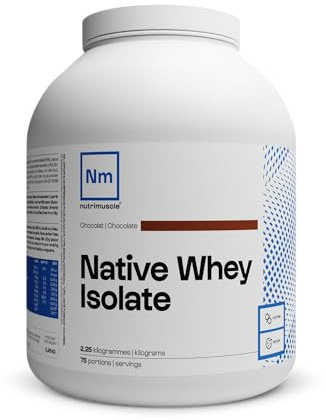 Nutrimuscle Isolat de Whey Native 2.25 Kg Chocolat