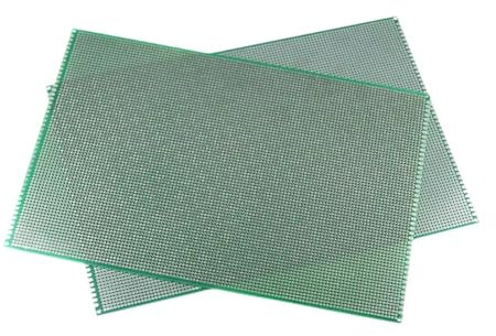 perfeclan 2PC Board PCB de 2 piezas PERF PERF PERF Universal 2.54 mm soldable, placa de circuito impreso, para proyectos electrónicos de bricolaje