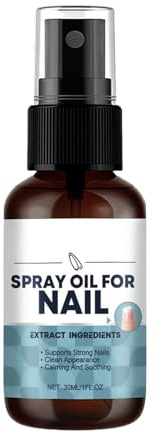 Spray de uñas, solución de cuidado de uñas de acción rápida, fórmula protectora natural (30 ml), para picazón, pie de atleta, viajes, hogar, hombres, mujeres, salud de las uñas y más en interiores y