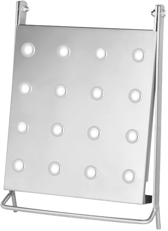DBREAKS Piattaforma per Scala, Piattaforma Scala Acciaio Legato, Piattaforma di Lavoro Antiscivolo, Tiene 150 kg