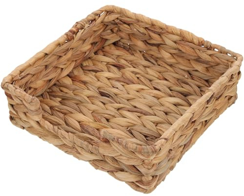 Uonlytech Portabicchieri e Porta Tovaglioli Legno in Rustico Multifunzionale Struttura Compatta per Decorazione della Tavola e