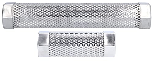 Smoker Tube 304 Stainless Steel, Pellet Tube for Cold Hot Smoking BBQ, Portable Hexagonal Smoker Tube for Gas Charcoal Grill