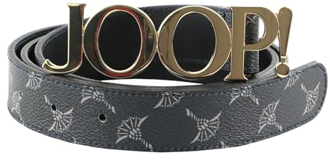 Joop! Damen Gürtel grau/gold/hellgrau 100