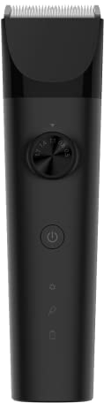 Xiaomi Hair Clipper - 5 ajustes de longitud para un corte de precisión + 14 posiciones de longitud del peine-guía, cabezal con cuchilla cerámica chapada en titanio, batería con 180 minutos de duración