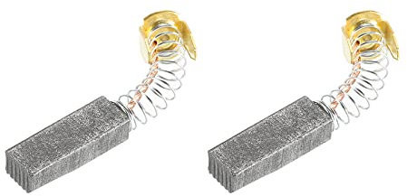 PATIKIL 2Pcs Escobillas de Carbón para Motor, 20x7x5mm Cepillos de Carbón para Herramienta Eléctrica, Reemplazo de Reparación de Angular Amoladora Mesa Sierra Taladro de Mano