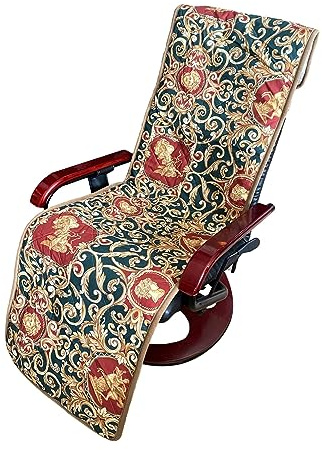 Alpenwolle Sesselschoner doppelseitig - 100% Baumwolle - 100% Merinowolle - 50x200cm - beide Seiten verwendbar