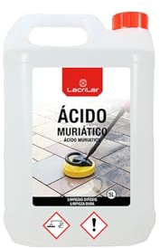 Limpiador Desincrustante Ácido de Suelos 5L | Elimina restos de cemento, yeso, mortero, lechada, manchas de óxido, etc