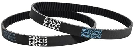 Htd 5 M Gummi-Antriebs-Synchronriemen, 470Mm–520Mm, Zahnriemen, Bogenzähne, 5Mm Teilung, 10–40Mm Breite, 30mm, 520mm 104teeth