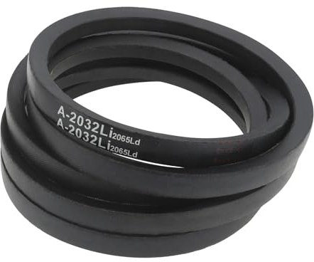 ECSiNG Courroie Trapézoïdale de Tondeuse à Gazon de 2032 Mm de Longueur Latérale Poulie Centrale vers Courroie de Pont 535411901/531006096/594978001 Compatible avec Husqvarna Rider 155 AWD/15V2
