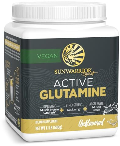 L-Glutamine Powder Glutamine Supplement Support Muscle Recovery Gut Health Support Reduce Soreness Amino Acids Boost Protein Synthesis Accelerates Recovery Post-Workout 100 Servings Unflavored