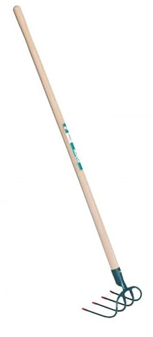 CROC À FUMIER 4 DENTS EMMANCHE 130 cm