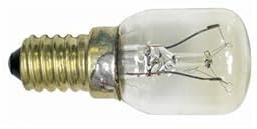 LUTH Premium Profi Parts Lampe E14 15w Universal 25mmø 57mm für Kühlschrank Gefrierschrank
