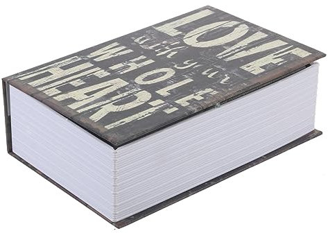 BAZEITFLOW Coffre-fort Secret Avec Serrure à Code Design Créatif Pour Protéger Objets De Valeur