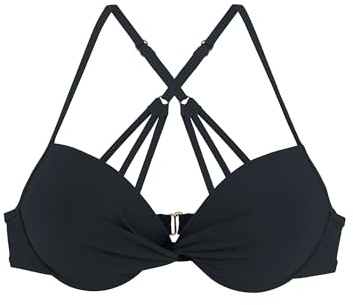 Ocean Blues Women's Retro Underwire Push Up Bikini Top
