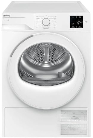 DR09EE - Asciugatrice 9 Kg, con Pompa di Calore, Libera installazione, Classe energetica C